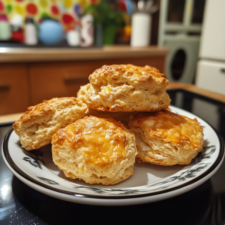 Cheese and Chicken Scones