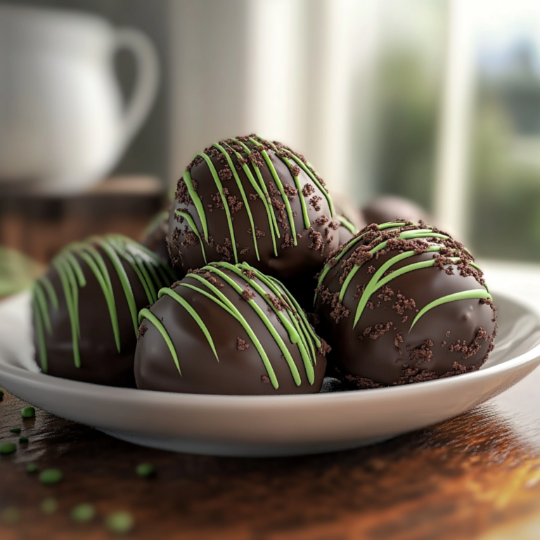 Thin Mint Truffles